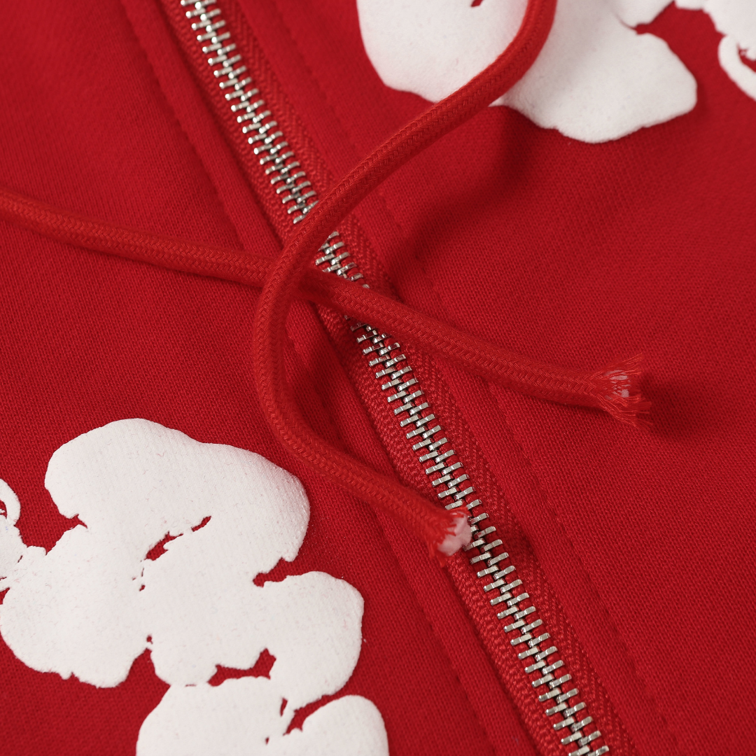 Denim Trs Zip Hoodie