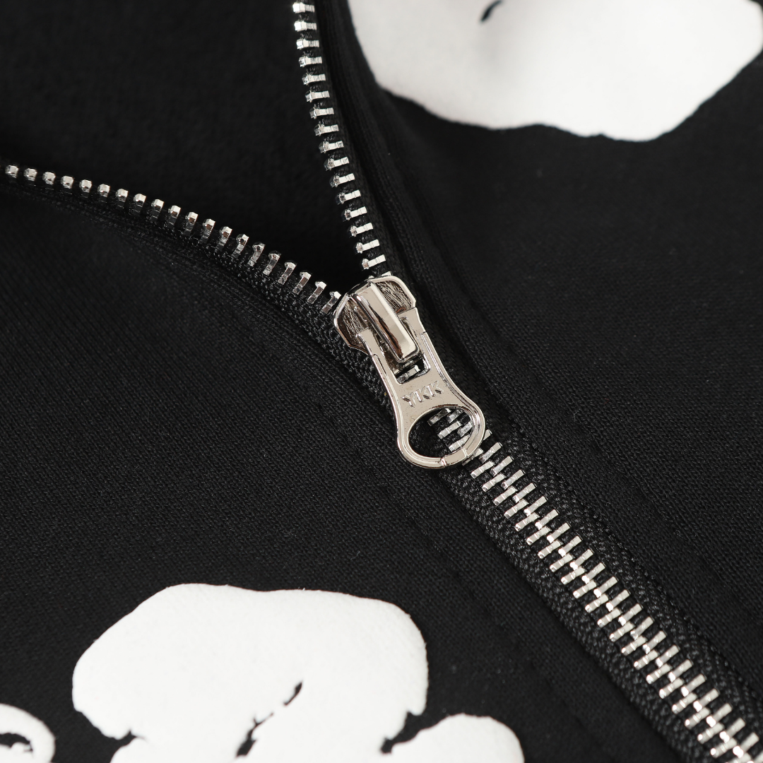 Denim Trs Zip Hoodie
