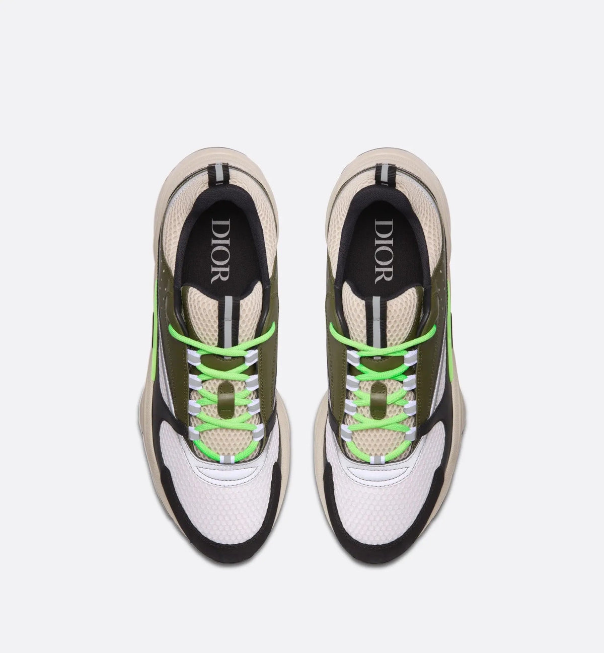 Dior B22 Vert Fluo & Kaki