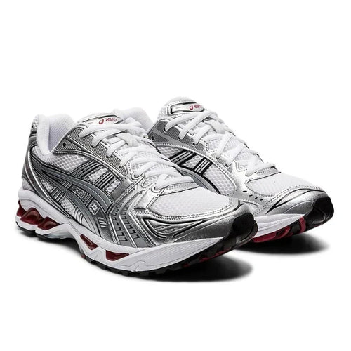 Asics Gel Kayano 14 Argent Et Rouge