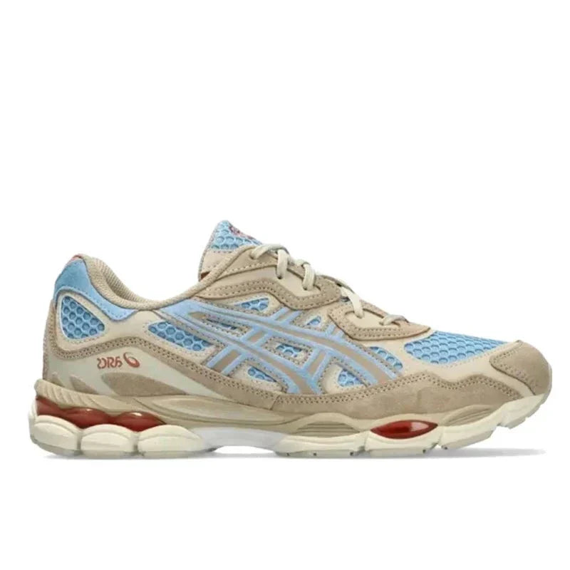Asics Gel NYC Beige Crêpe Et Bleu