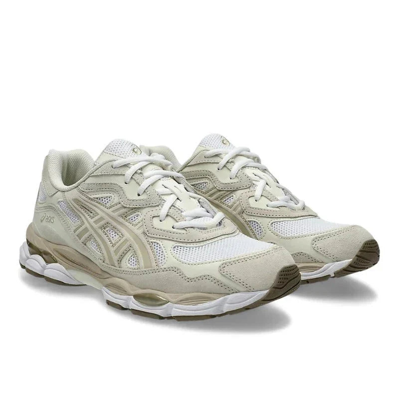 Asics Gel NYC Blanc Plume Et Gris