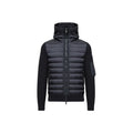 'MC' Cardigan mit Kapuze