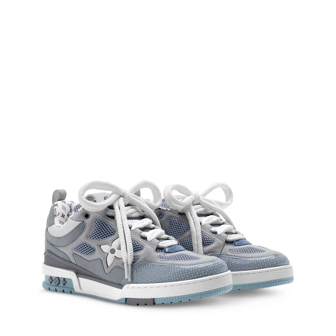 LV Skate Gris Et Bleu Ciel